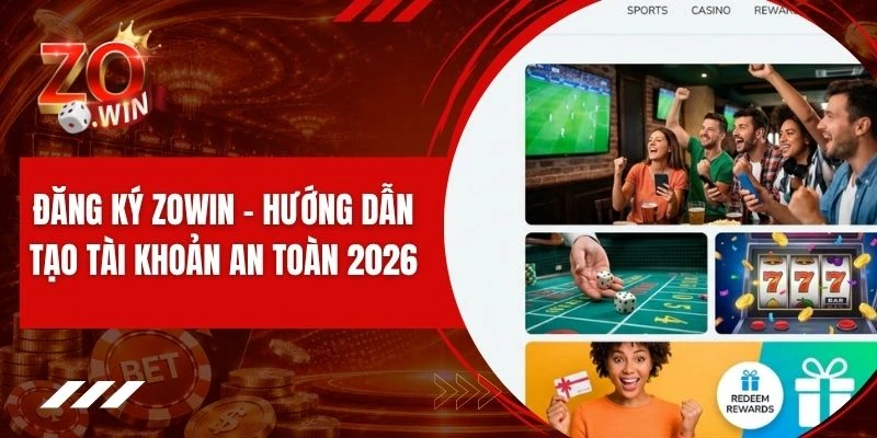 Đăng Ký ZOWIN - Hướng Dẫn Tạo Tài Khoản An Toàn 2026