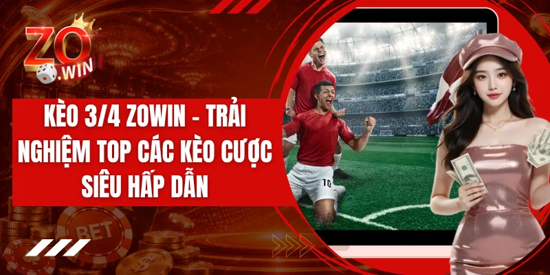 Kèo 3/4 ZOWIN - Trải Nghiệm Top Các Kèo Cược Siêu Hấp Dẫn