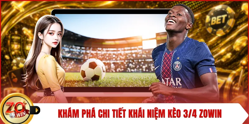Khám phá chi tiết khái niệm kèo 3/4 ZOWIN