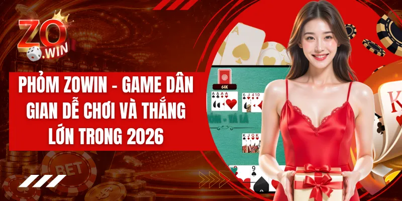 Phỏm ZOWIN - Game Dân Gian Dễ Chơi Và Thắng Lớn Trong 2026