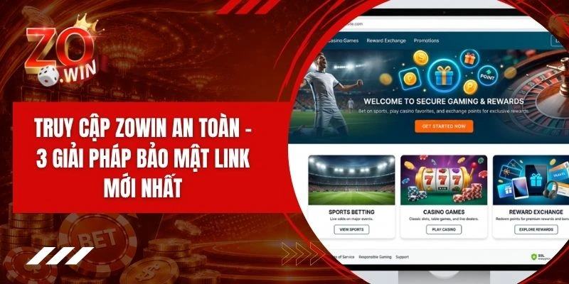 Truy Cập ZOWIN An Toàn - 3 Giải Pháp Bảo Mật Link Mới Nhất