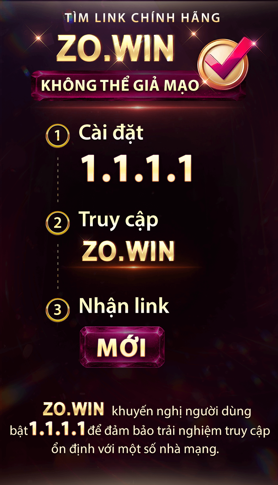 Zowin link chính thức